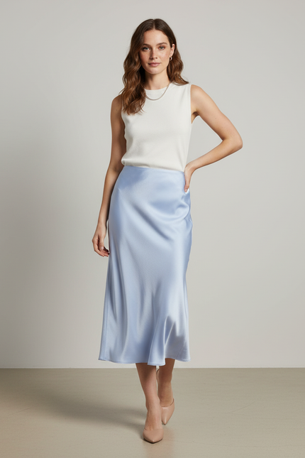 Jupe Soie Midi