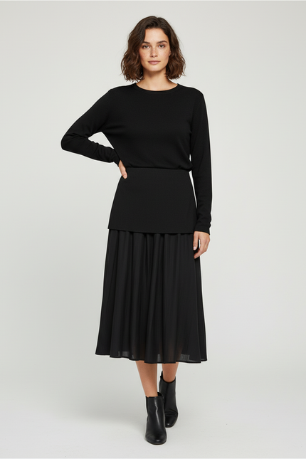 Jupe Coton Midi