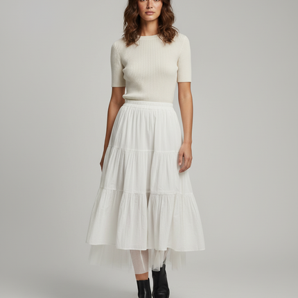 Collection image for: Jupe Midi Blanche