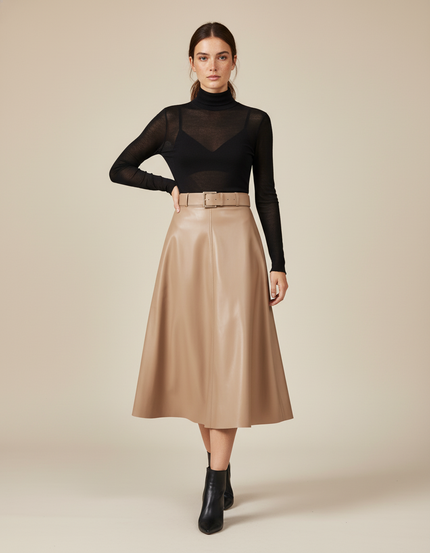 Jupe Midi Hiver Femme