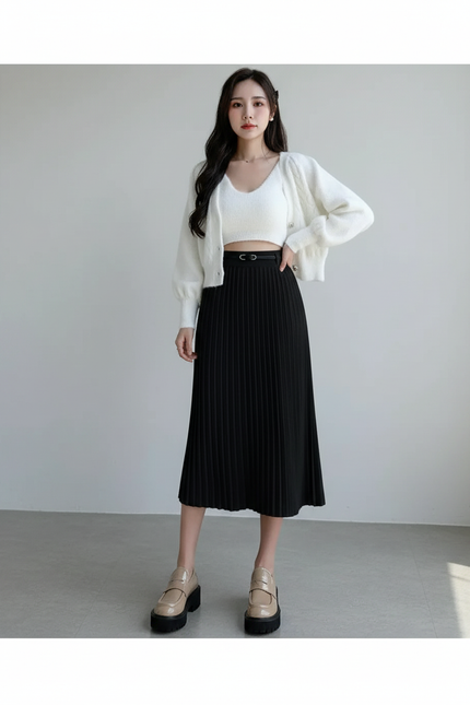 Jupe Midi Femme Petite