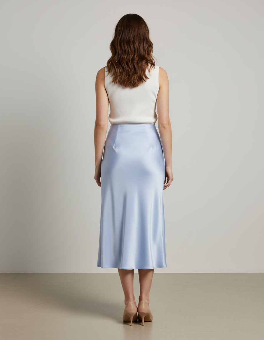 Jupe Soie Midi