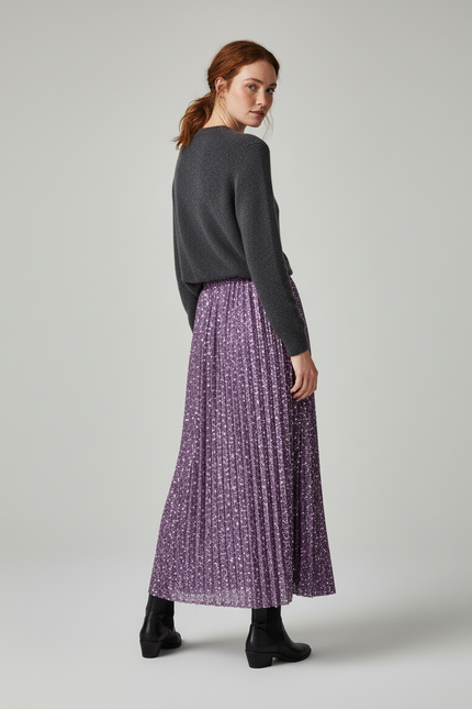 Jupe Midi Sequins