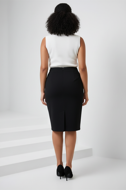 Jupe Midi Femme Ronde