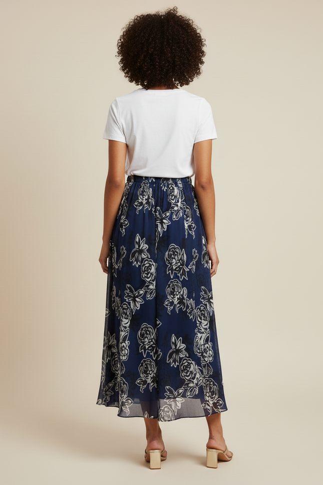 Jupe Midi Imprimé Floral