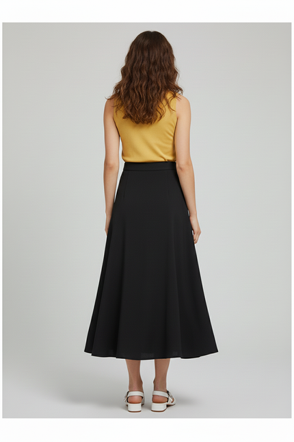 Jupe Midi Cache Coeur