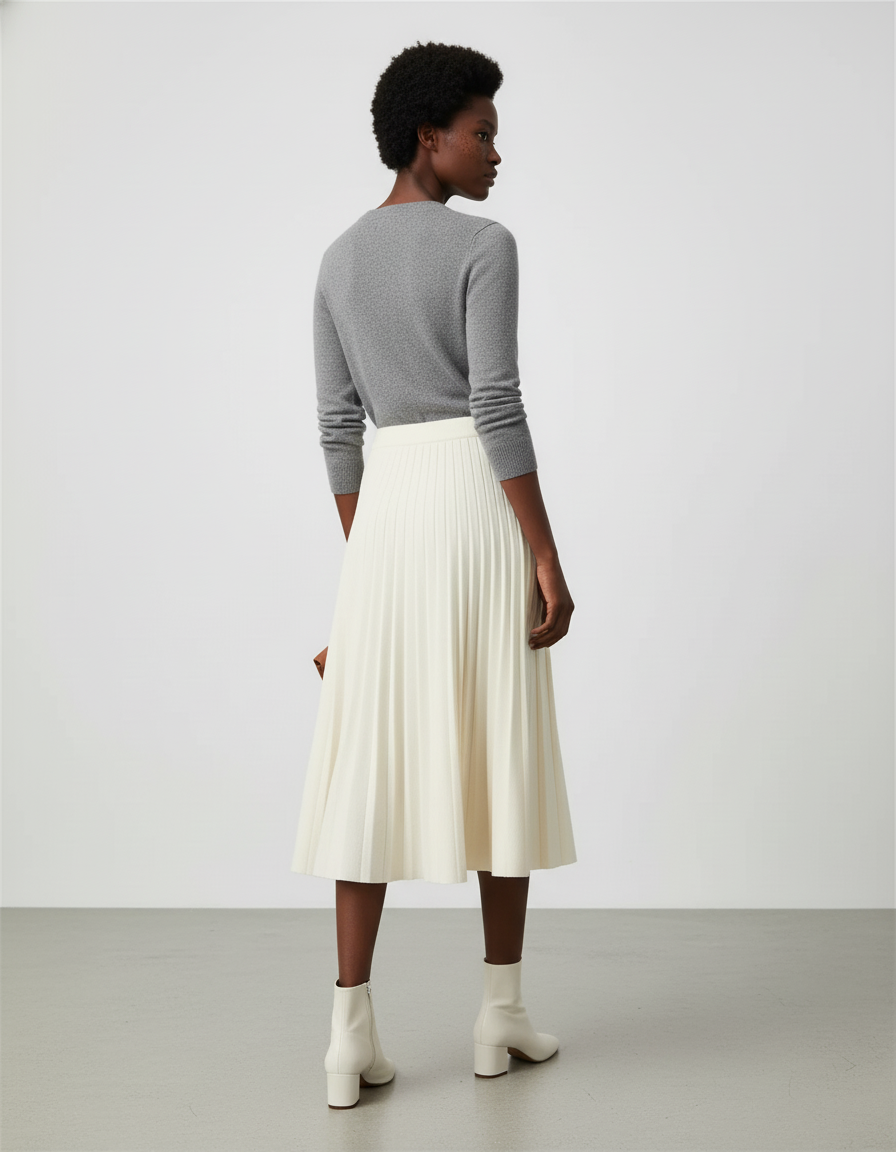 Jupe Midi Grande Taille