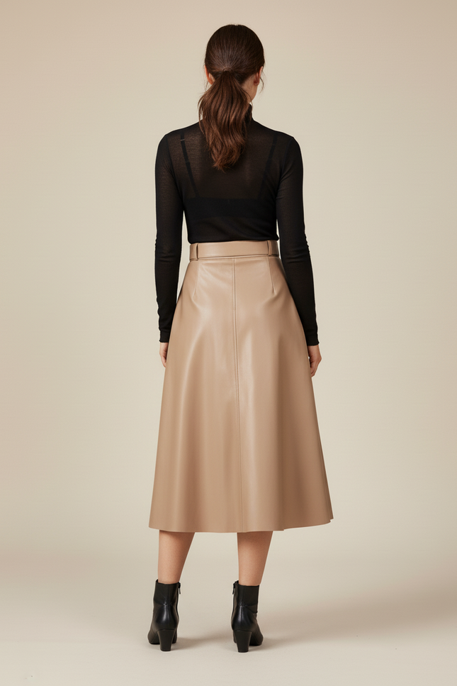 Jupe Midi Hiver Femme