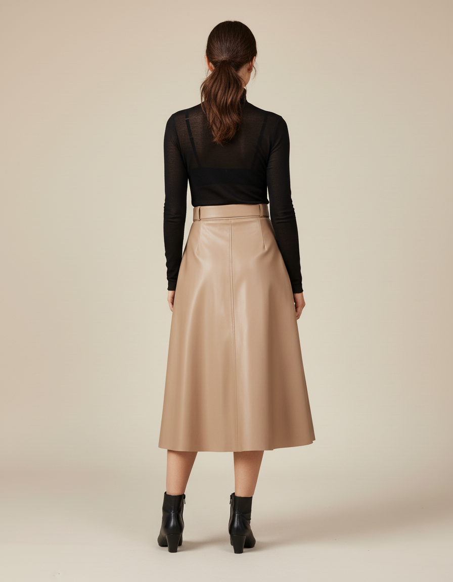 Jupe Midi Hiver Femme