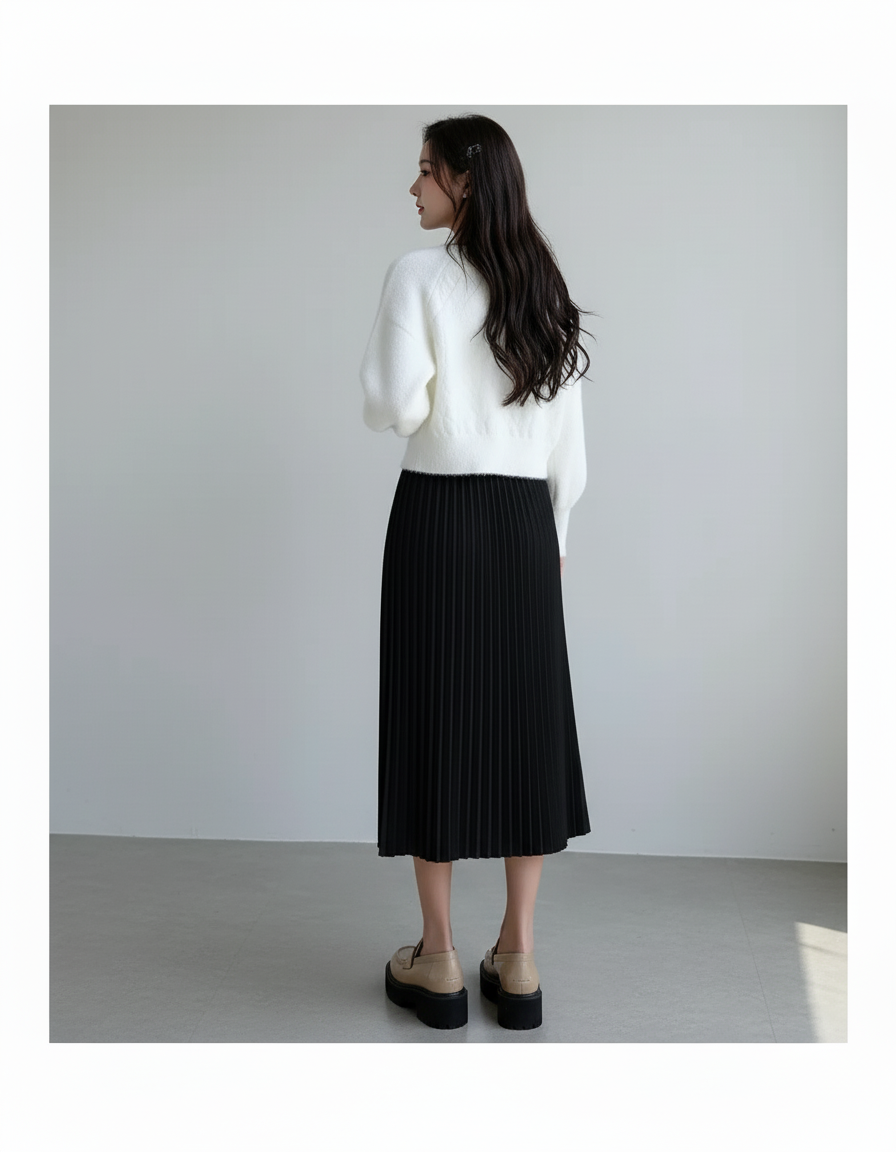 Jupe Midi Femme Petite