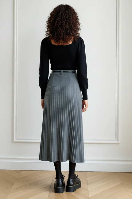 Jupe Midi Avec Collant