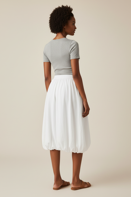 Jupe Midi Bouffante