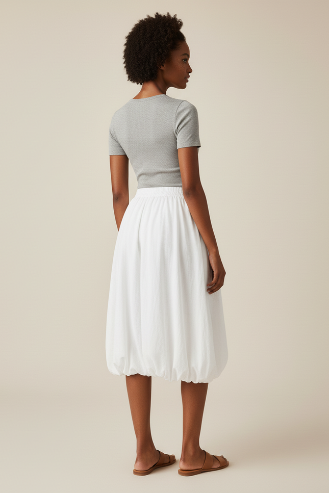 Jupe Midi Bouffante