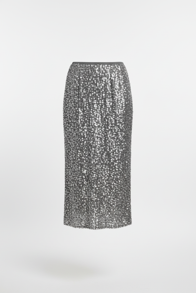 Jupe Midi Paillettes