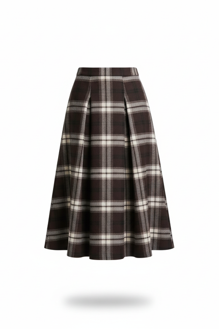 Jupe Tartan Midi