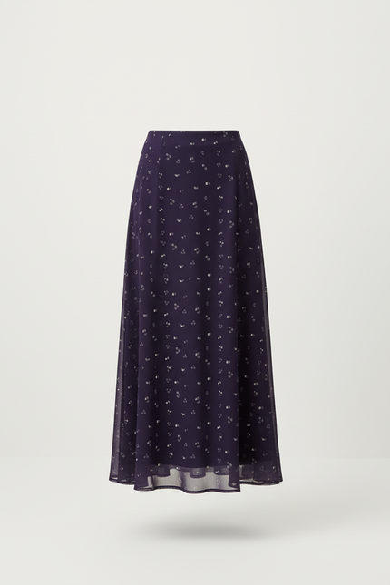 Jupe Midi Motif