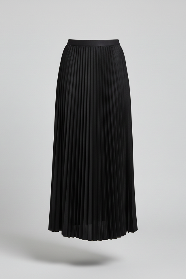 Jupe Plissée Longueur Midi
