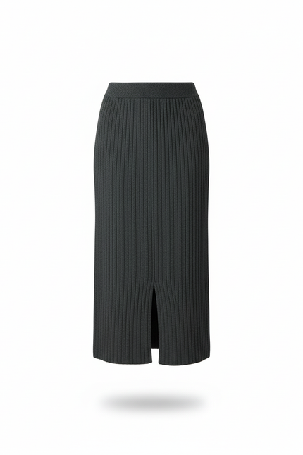 Jupe Midi Fendue Femme