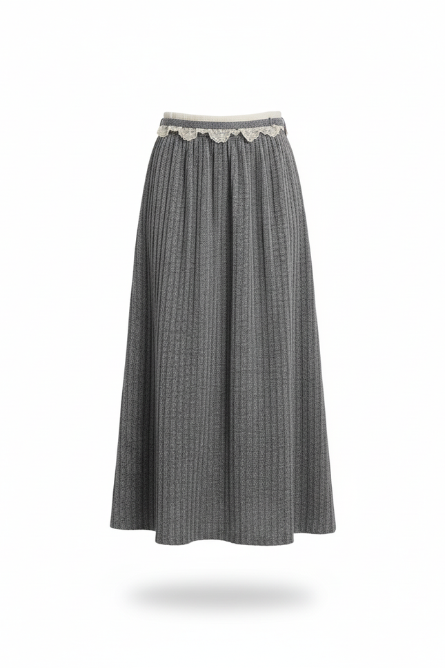 Jupe Tweed Midi