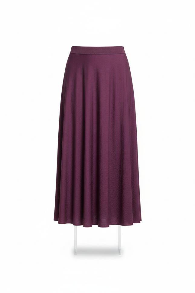 Jupe Midi Prune