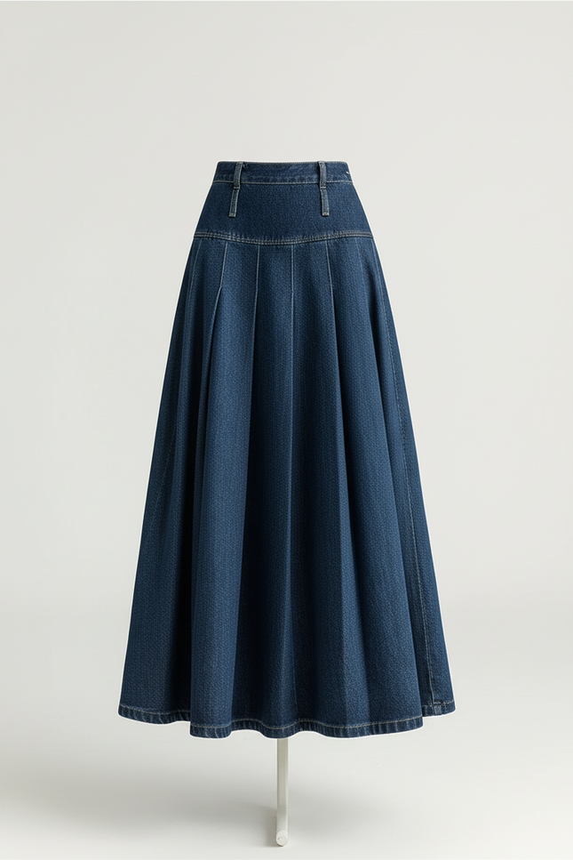 Jupe En Jean Midi Femme