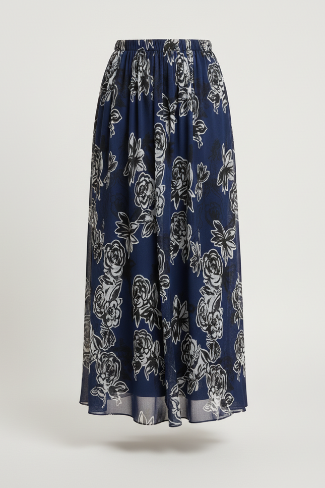 Jupe Midi Imprimé Floral