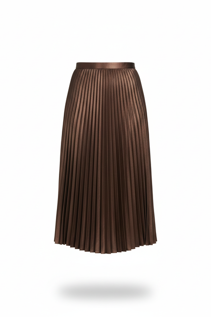 Jupe Midi En Satin