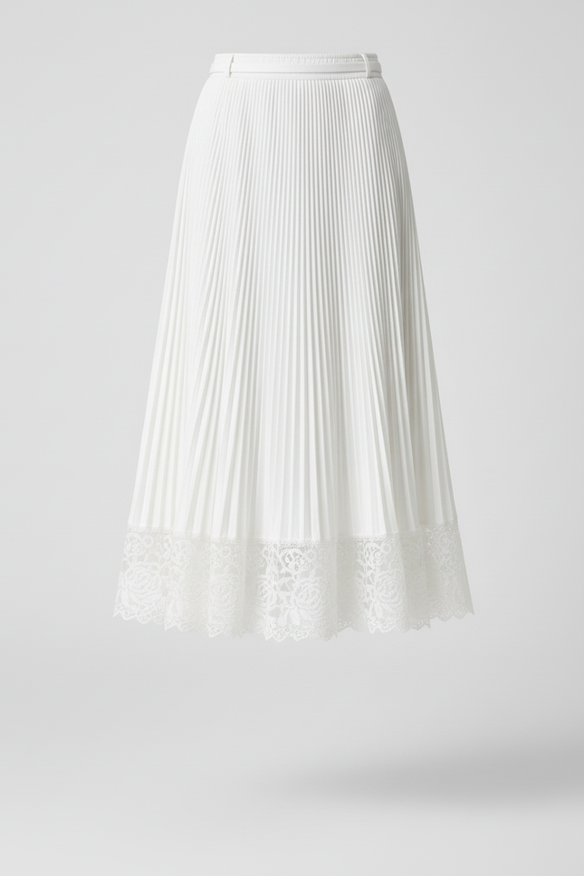 Jupe Midi Fluide Femme