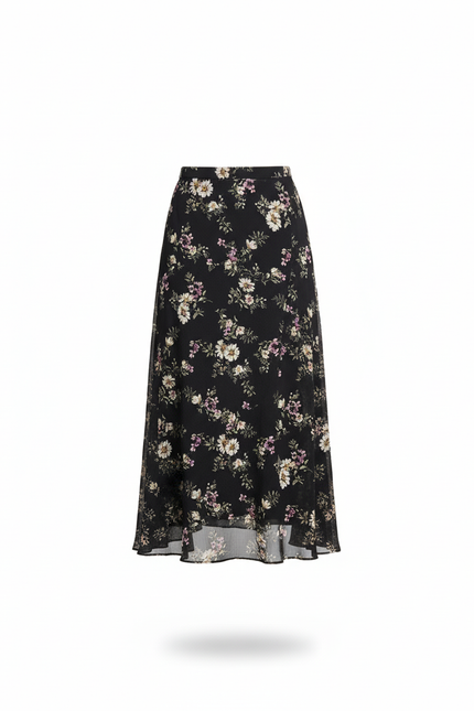 Jupe Fleurie Midi
