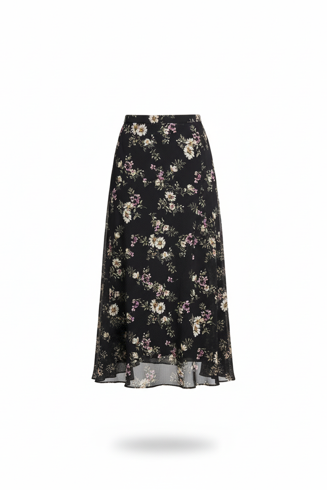 Jupe Fleurie Midi