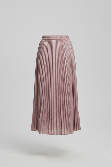 Jupe Midi Plissée Femme