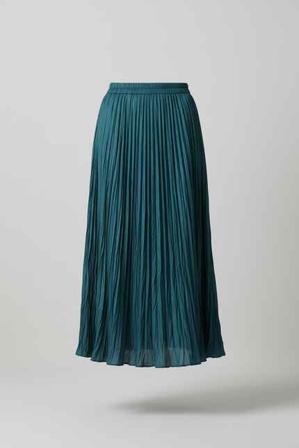 Jupe Plissée Midi Femme