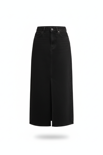 Jupe En Jean Midi Fendue