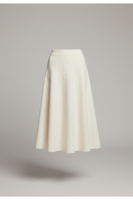 Jupe Midi Jacquard